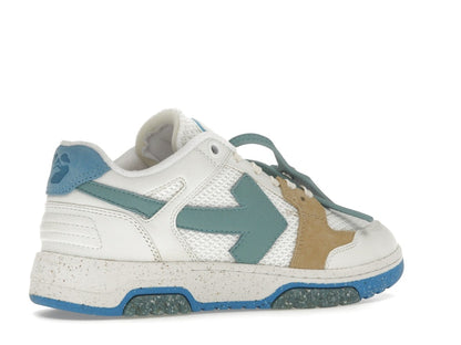 OFF-WHITE Out Of Office Low Slim White University Blue
