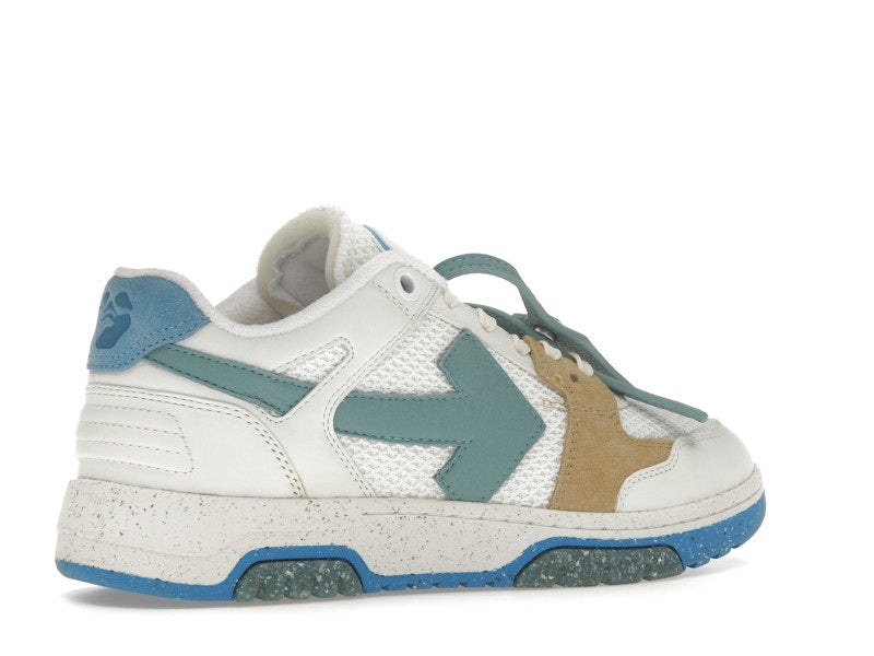 OFF-WHITE Out Of Office Low Slim White University Blue
