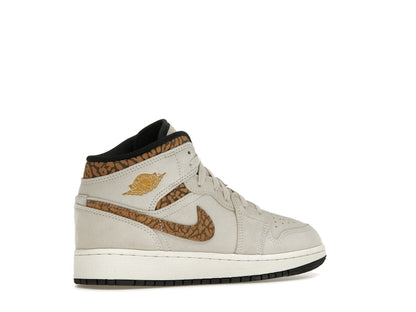 Jordan 1 Mid SE Brown Elephant (GS)