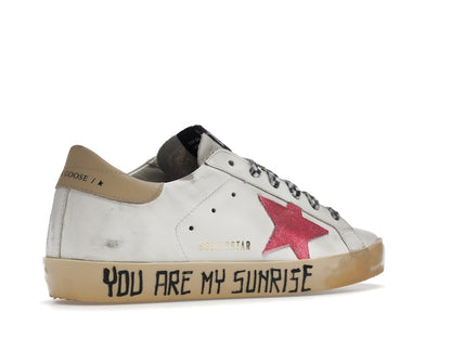 Golden Goose Super-Star You Are My Sunrise White Red (Women's)