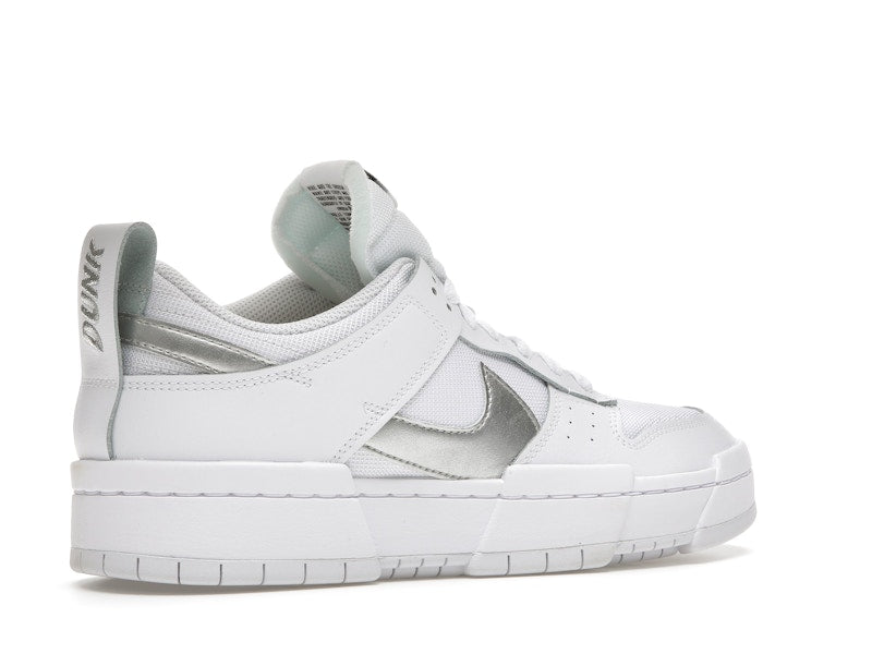Nike Dunk Low Disrupt White Silver (Women's)