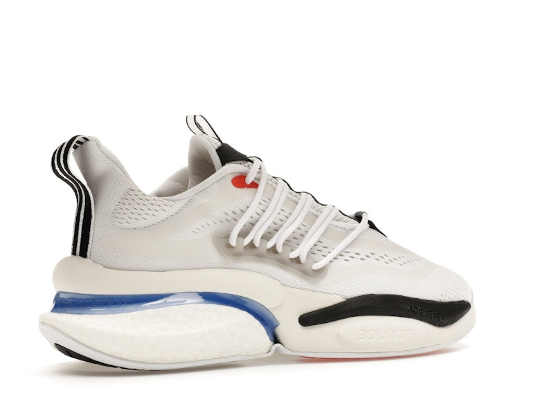 adidas AlphaBoost V1 White Black Blue Fusion