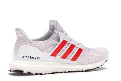 adidas Ultra Boost 4.0 Cloud White Active Red