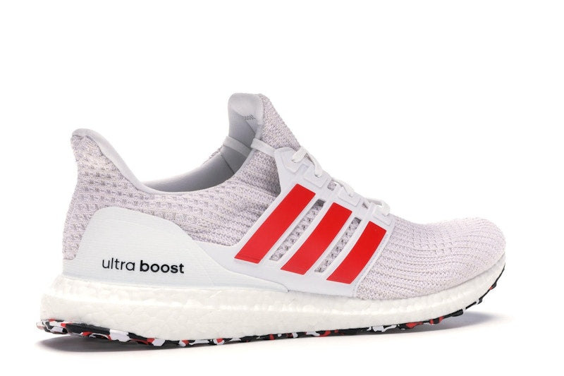 adidas Ultra Boost 4.0 Cloud White Active Red