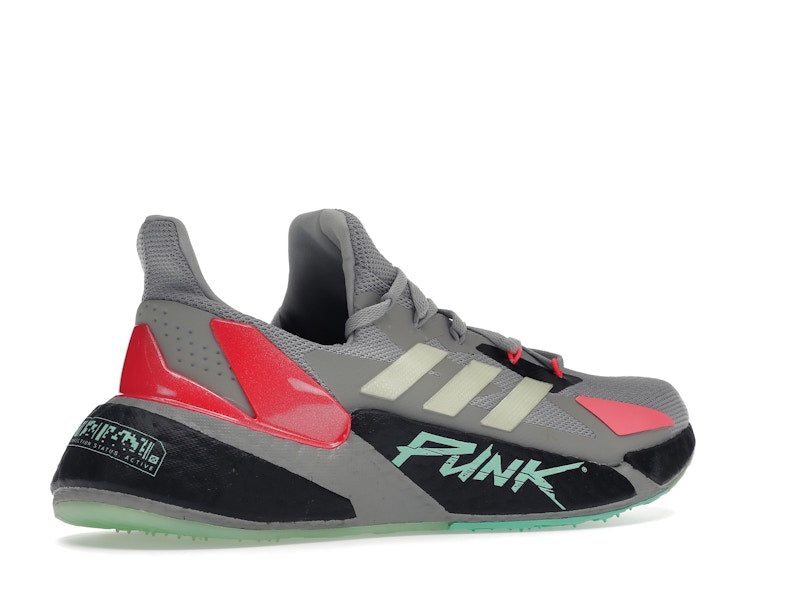 adidas X9000L4 Cyberpunk 2077 Grey Yellow Zest Pink