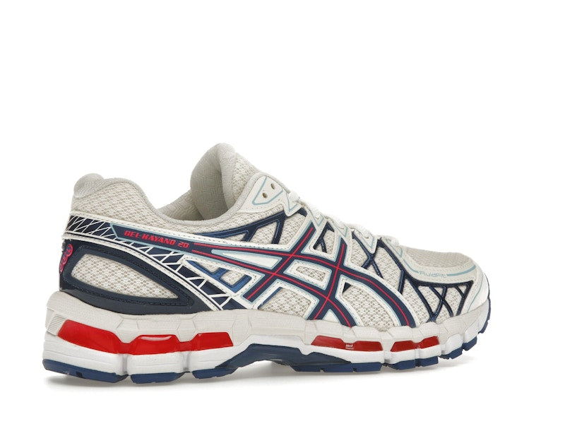 ASICS Gel-Kayano 20 Cream Blue Red