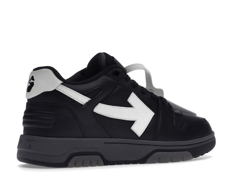 OFF-WHITE Out Of Office OOO Low Tops Black Grey White SS22