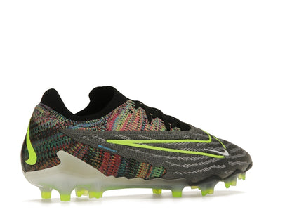 Nike Gripknit Phantom GX Elite Fusion FG Black White Blue Glow Volt