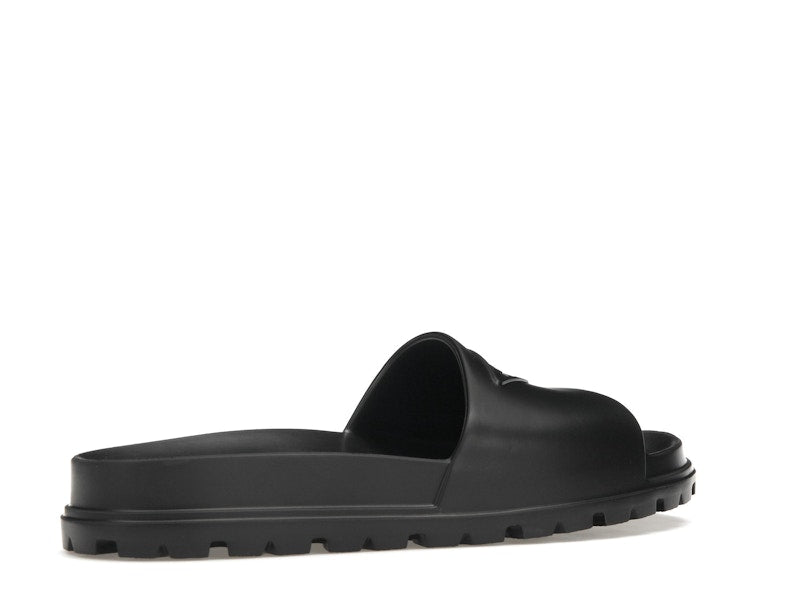 Prada Rubber Slides Black (Men's)
