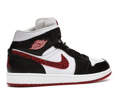 Jordan 1 Phat White Red Black (Elephant Print)