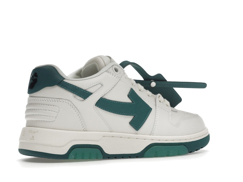 OFF-WHITE Out Of Office OOO Low Tops White Green (FW22)