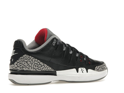 Nike Zoom Vapor AJ3 Black Cement