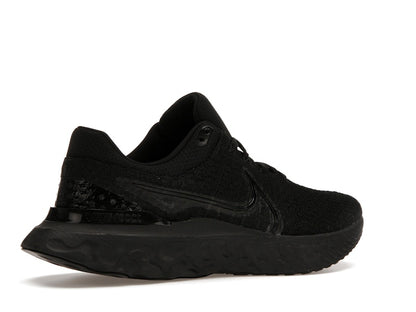 Nike React Infinity Run Flyknit 3 Triple Black