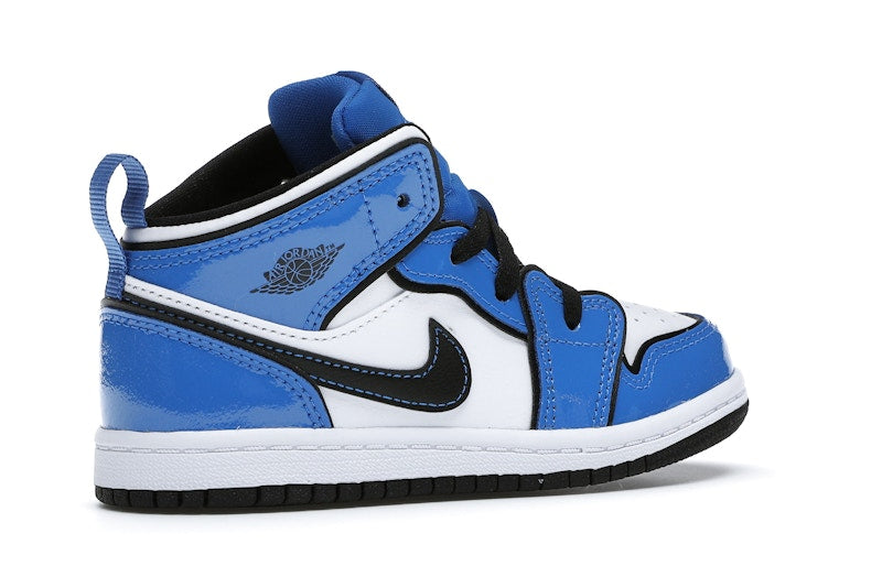 Jordan 1 Mid Signal Blue (TD)