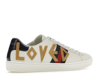 Gucci Ace Embroidered Love (Women's)