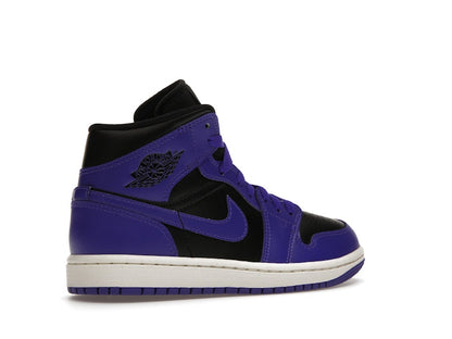 Jordan 1 Mid Purple Black (Women's)