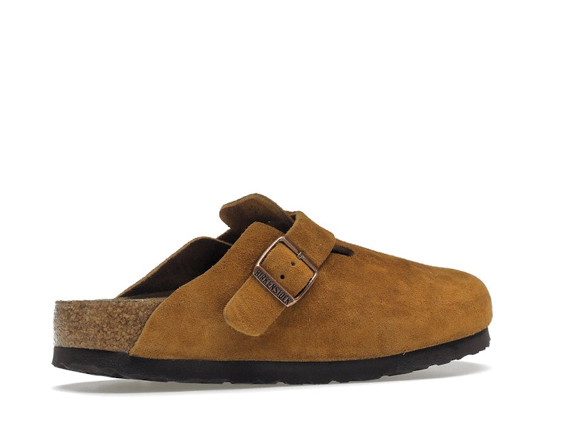 Birkenstock Boston Soft Footbed Suede Mink