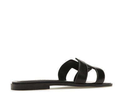 Hermes Oran Sandal Nior Box Calfskin Leather