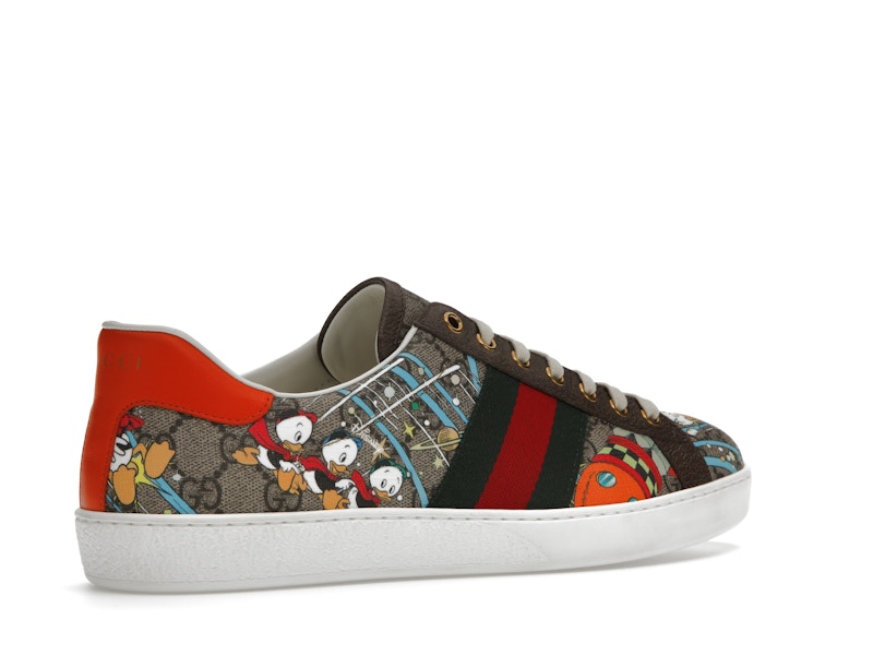 Gucci Ace x Disney Huey, Dewey, Louie Print
