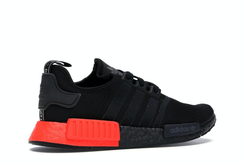 adidas NMD R1 Core Black Solar Red