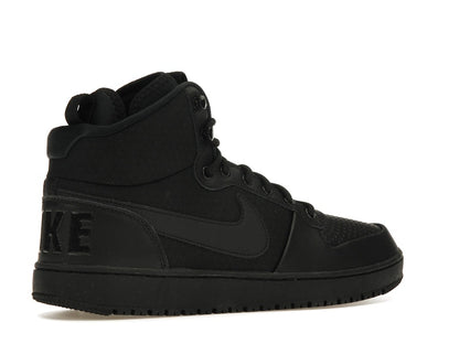Nike Court Borough Mid Winter Triple Black