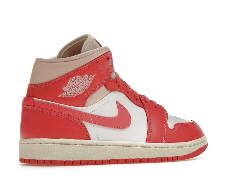 Jordan 1 Mid Strawberries and Cream (Women's)
