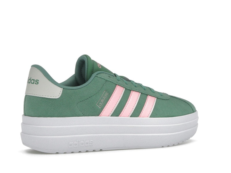 adidas VL Court Bold Preloved Green Pink Spark Ivory (Women's)