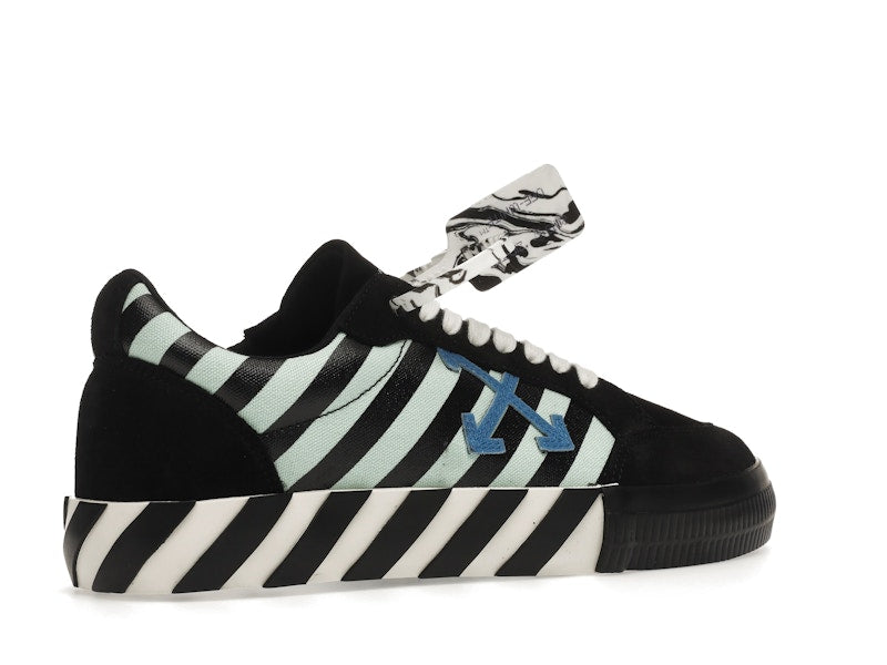 OFF-WHITE Vulc Low Black Blue Arrow