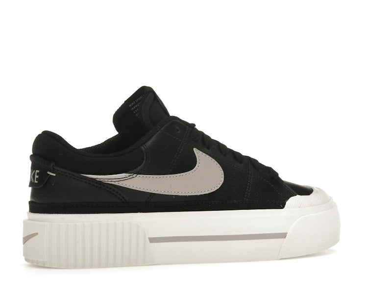 Nike Court Legacy Lift Black Sail Platinum Violet (Women's)