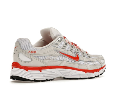 Nike P-6000 White Platinum Tint Black Picante Red (Women's)