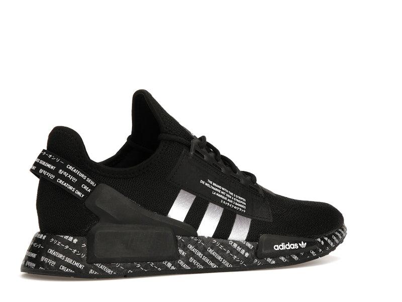 adidas NMD R1 V2 Script Black
