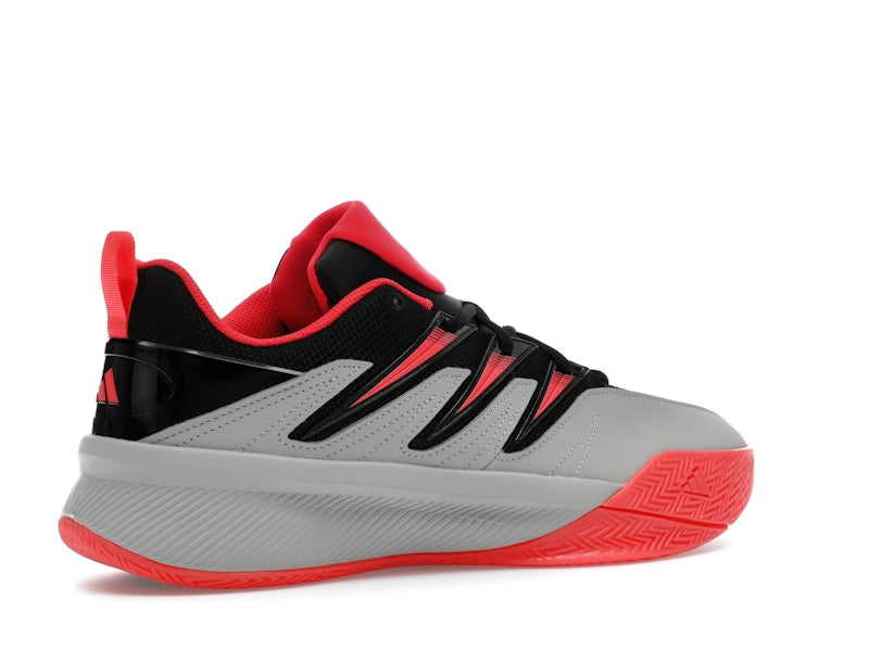 adidas Dame Certified 3 Core Black Lucid Red Grey Two