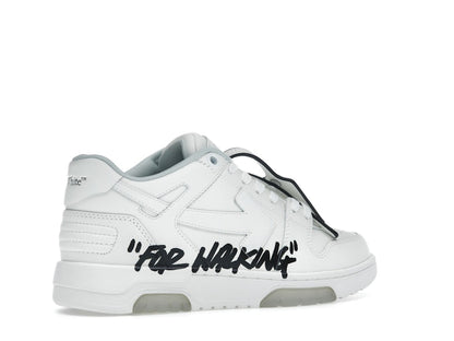 OFF-WHITE Out Of Office OOO Low Tops For Walking White Black (Women's)