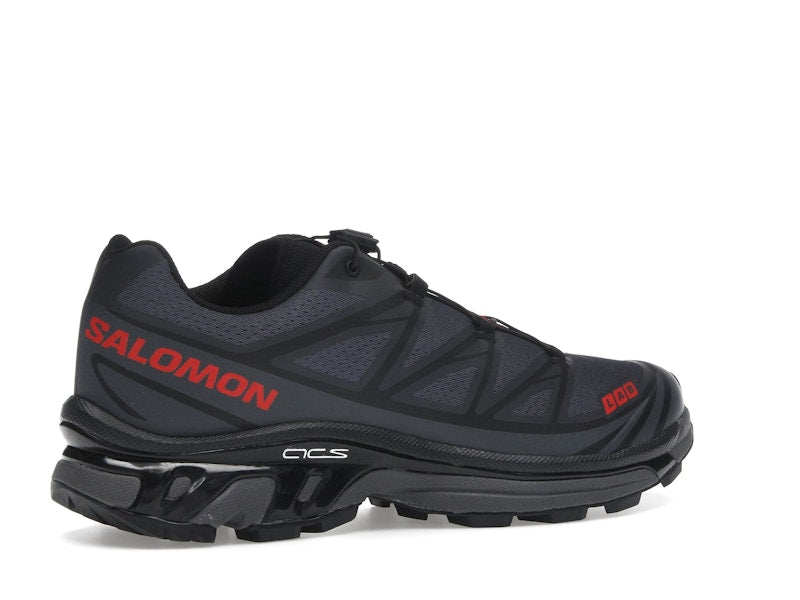 Salomon XT-6 JJJJound Black Fiery Red