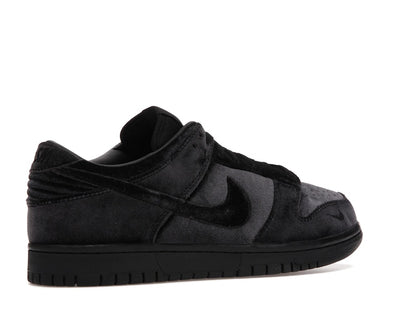 Nike Dunk Low Dover Street Market Triple Black Velvet