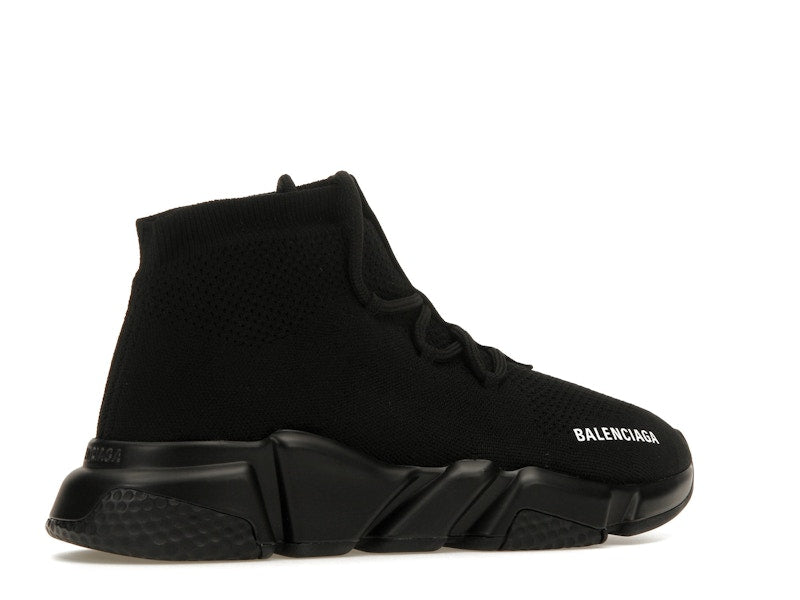 Balenciaga Speed Trainer Lace Up Black