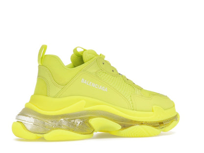Balenciaga Triple S Clear Sole Fluo Yellow White (Women's)
