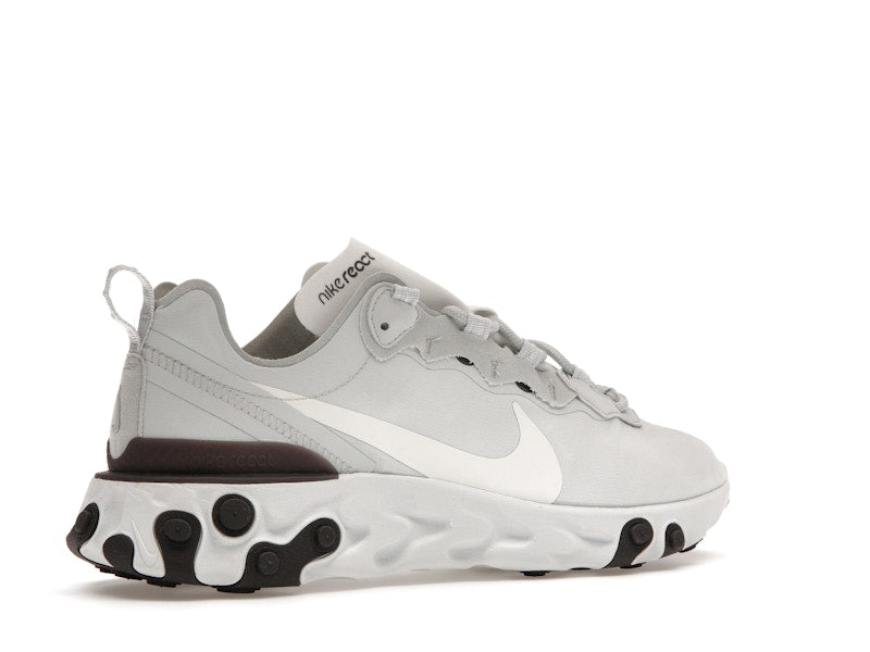 Nike React Element 55 Pure Platinum Thunder Grey