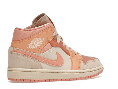 Jordan 1 Mid Apricot Orange (Women's)