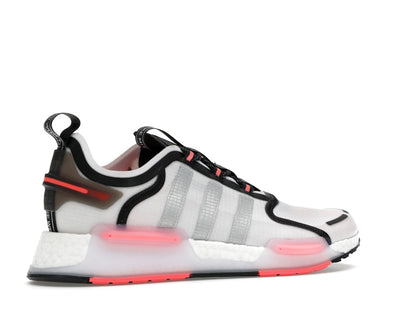 adidas NMD R1 V3 White Matte Silver Crimson