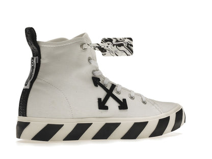 OFF-WHITE Vulcanized Mid Top White Black