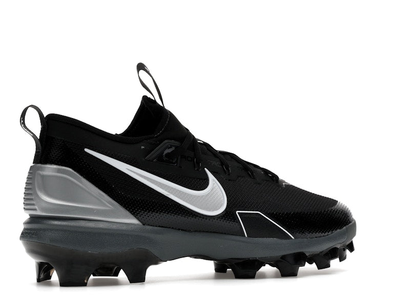 Nike Force Trout 9 Elite MCS Black White Anthracite Metallic Silver