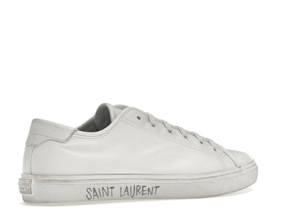 Saint Laurent Malibu Low Optic White
