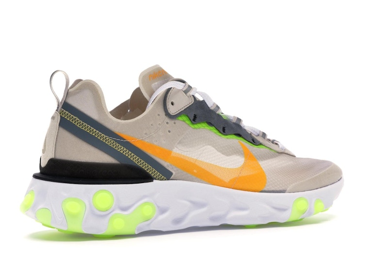 Nike React Element 87 Light Orewood Brown