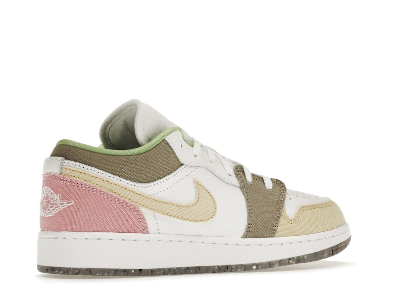 Jordan 1 Low Pastel Grind Vivid Green (GS)