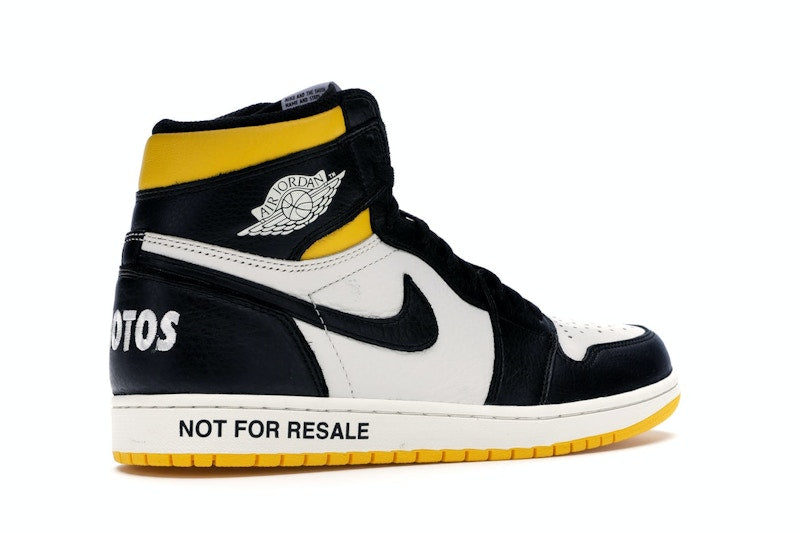 Jordan 1 Retro High Not for Resale Varsity Maize