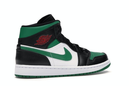 Jordan 1 Mid Green Toe