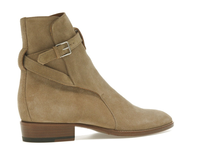 Saint Laurent Wyatt Jodhpur Boot Tobacco Suede