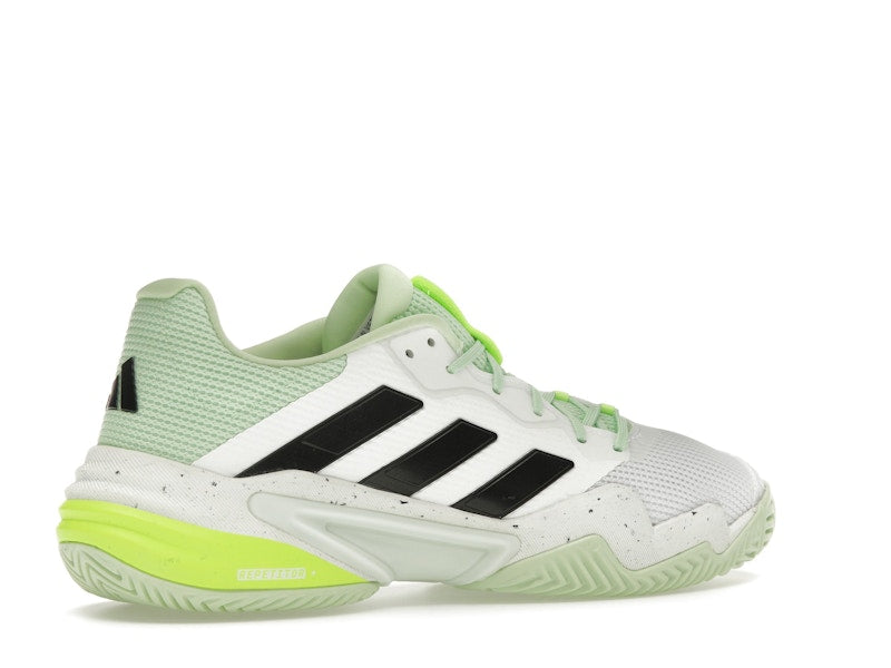 adidas Barricade 13 Cloud White Core Black Semi Green Spark