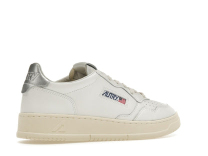Autry Medalist White Silver